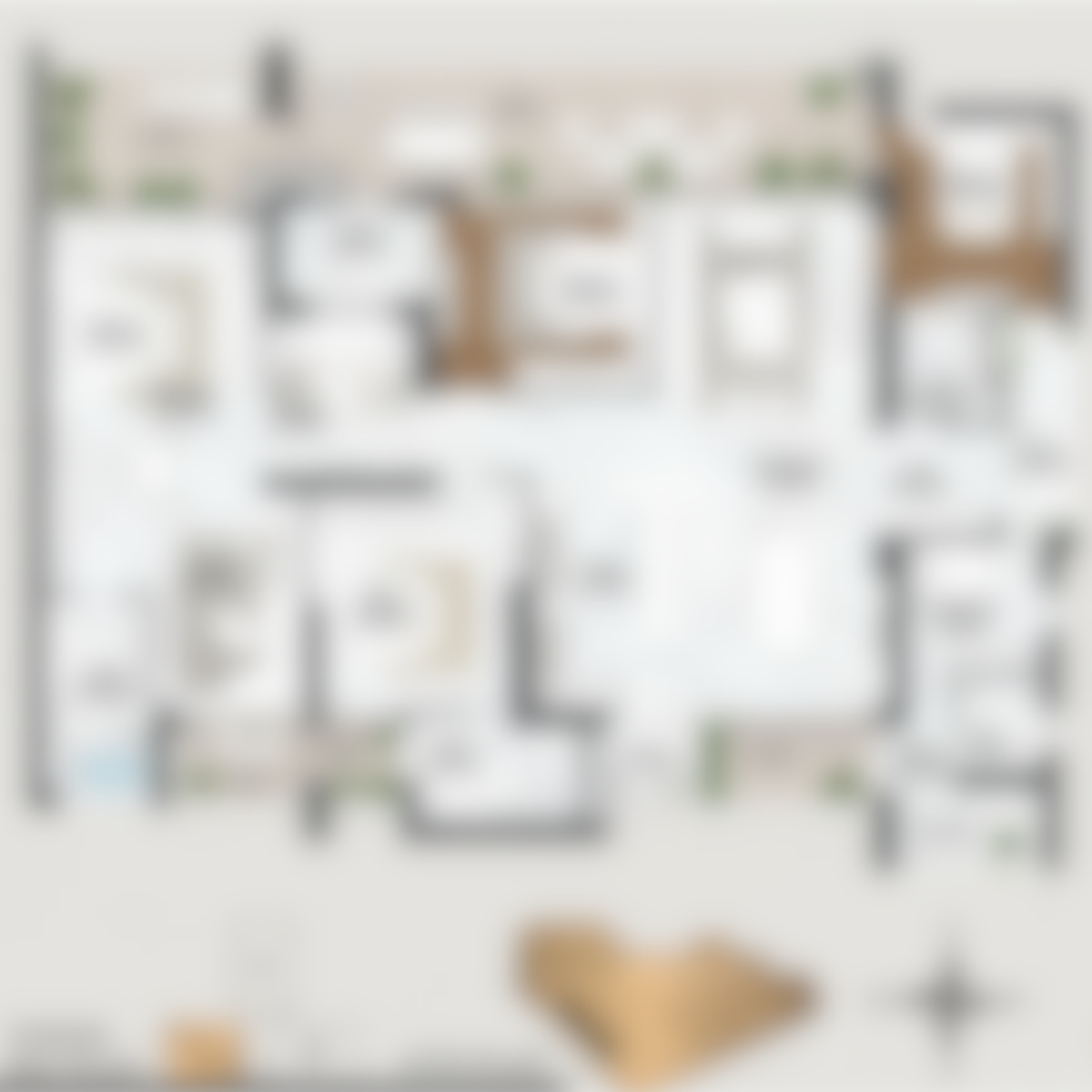 3 BHK Floor Plan